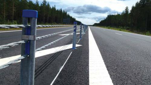 rope and post barrier